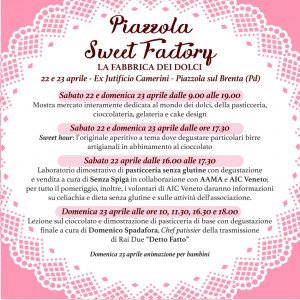 PROGRAMMA - SWEET FACTORY